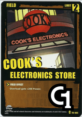 Cook's Electronics Store - Unlimited - Foil